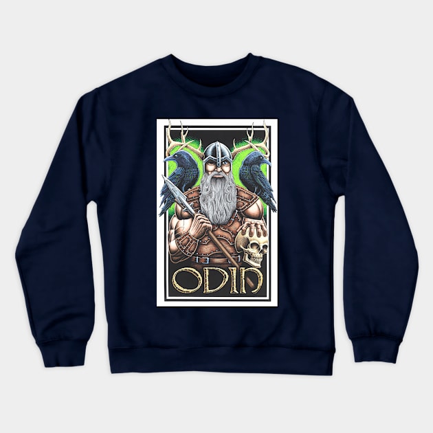 Odin – the All father - color Crewneck Sweatshirt by Stolencheese